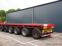 Nooteboom 6 AXLE COUNTERWEIGHT FLATBED TRAILER