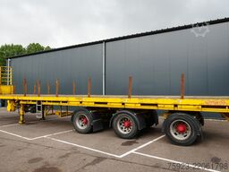 Nooteboom 3 axle extendable flatbed trailer