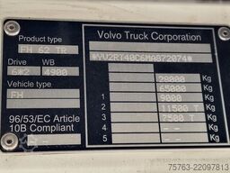Volvo FH 13.500 Globetrotter 6x2 BDF - 4.90 WB - Full...