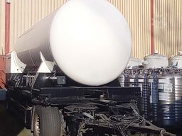 Gofa gas tank trailer for oxygen, nitrogen, argon cryogenic