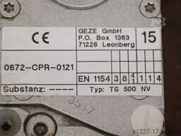 Geze TS 500 NV 0672-CPR-0121