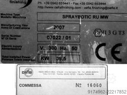 Cefla Finishing SPRAYBOTIC RU MW