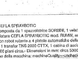 Cefla Finishing SPRAYBOTIC RU MW