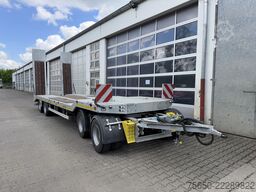 Möslein TA4 Schwebheim  4 Achs Tiefladeranhänger, Neuwertig