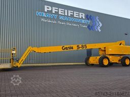 Plataforma telescópica Genie S85 As-Is, Diesel, 4x4 Drive, 27.7m Working Height