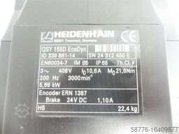 Heidenhain QSY 155D 339 881-14 Motor SN24312450E generalüberholt mit 12 Monaten Gewährleistung
