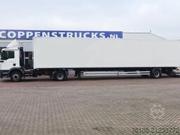 MAN TGM 15.290 Trekker + Heiwo city trailer geisole...