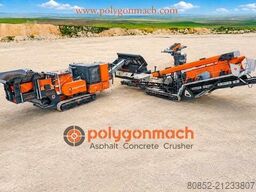 Polygonmach 1213  horizontal shaft impact crusher 1200x1300mm