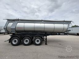 SCHWARZMüLLER THERMORUNDMULDE 25 M³, LIFTACHSE, ROLLPLANE, BPW ACHSEN,  SOFORT VERFüGBAR