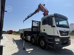 MAN 35.470 TGS Kipper + Kran Fassi F485 8x2
