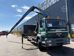 MAN LE 220 B + PALFINGER PK 14080 - 3X EXT + HAAKAR...