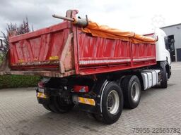 Scania P114-380 6X4 MEILLER TIPPER,STEELSPRINGS MANUAL...