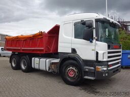Scania P114-380 6X4 MEILLER TIPPER,STEELSPRINGS MANUAL...
