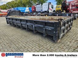  Abrollcontainer mit Klappe ca. 10m³, überfahrbar