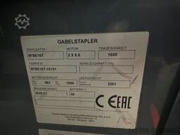 Toyota 8FBE16T - TRIPLEX 4,7 m