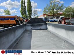 Abrollcontainer mit Klappe ca. 12m³, überfahrbar