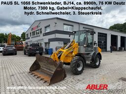 Paus SL 1055 Schwenklader Gabel Schaufel SW