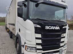 SCANIA S500  LANG LKW ZUG MEGA BDF Vollausst.