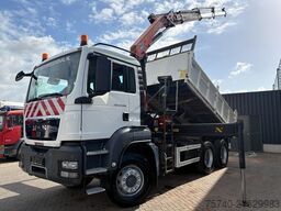 MAN TGS 33.400 + PALFINGER PK16502 + 6X4 + TIPPER +...
