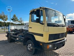 MERCEDES-BENZ 814 BB Abrollkipper/ Meiller City Haken/ 2x AHK