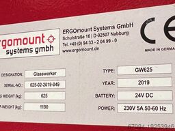 Ergomount GmbH Glassworker GW625