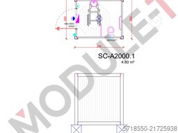 Module T Germany GmbH Sanitärcontainer barrierefrei 2,40×2,00