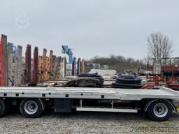 Möslein TO 3 F Schwebheim Neuwertig 3 Achs Tieflader 8,10 m Ladefläche