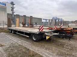 Möslein TO 3 F Schwebheim 3 Achs Tiefladeranhänger 9 m Ladefläche