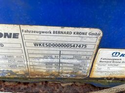 Krone SD 3-Axle Mega / BPW Axles / NL Trailer