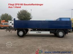 Fliegl ZPS180 Baustoffanhänger SAF Achsen + aus 1. Hand