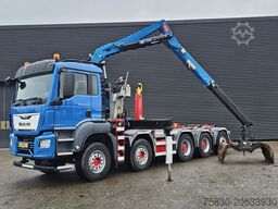 MAN TGS 47.440 BBL / 10X4 HOOKLIFT + Z CRANE