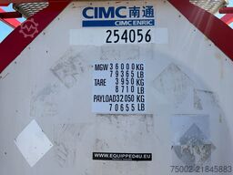 CIMC 20FT ISO / 25.080L / 1-COMP.  / BAFFLES / UN PO...