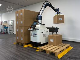 FJ Mayer HYDRA cobot palletizer Vorführmaschine