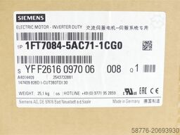 Siemens 1FT7084-5AC71-1CG0 Synchronmotor SN:YFF2616097006008 - ! -