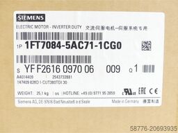 Siemens 1FT7084-5AC71-1CG0 Synchronmotor SN:YFF2616097006009 - ! -
