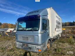 MAN TGL 8.180 4x2 Box Truck.
