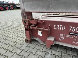 CIMC 40FT FLATRACK FLUSH FOLDING / CSC-test: 12/2027...