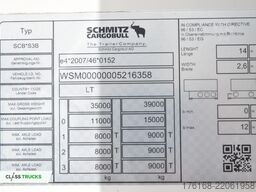 SCHMITZ CARGOBULL SKO FP 45 ThermoKing SLXi 300