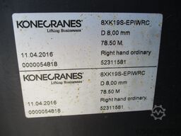 Konecranes Doppelte Bremse!! XT 500  15 t Seilwinde  (1963)