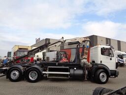 Mercedes-Benz SK 2433 + Semi-Auto + PTO + Serie 14 Crane + 3 ...