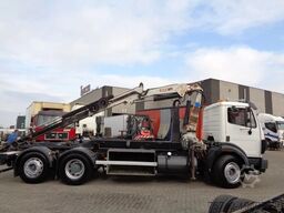 Mercedes-Benz SK 2433 + Semi-Auto + PTO + Serie 14 Crane + 3 ...