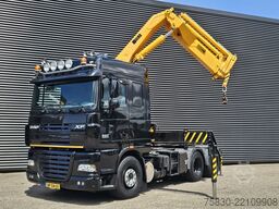 DAF XF 430 6x2 / HIAB 280-5 CRANE - KRAN / REMOTE