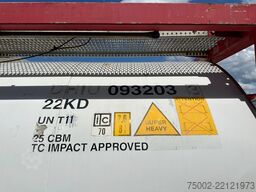 Consani 20FT ISO / 26.060L / 1-COMP. / UN PORTABLE / T1...