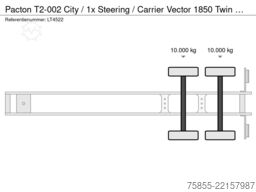 Pacton T2-002 City / 1x Steering / Carrier Vector 1850...