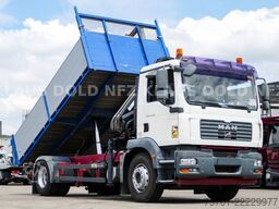 MAN TGM 18.330 Kipper Kran Hiab Funk