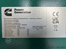 Cummins C110D5Q - 110 kVA Generator - DPX-18509-Q
