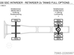 DAF XF 530 SSC INTARDER - RETARDER 2x TANKS FULL OPT