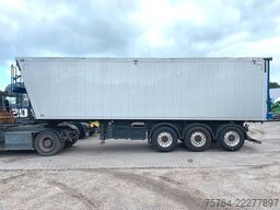 KEMPF ca. 55m³ Kippauflieger / Kombitür / Alufelgen
