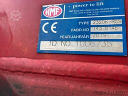 MERCEDES-BENZ AROCS 2846, 6X4/2 KIPPER, HMF 2320K-K5 KRAN,  LENK-LIFTACHSE, EURO 6