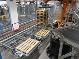 KUKA Automatische Palettieranlage